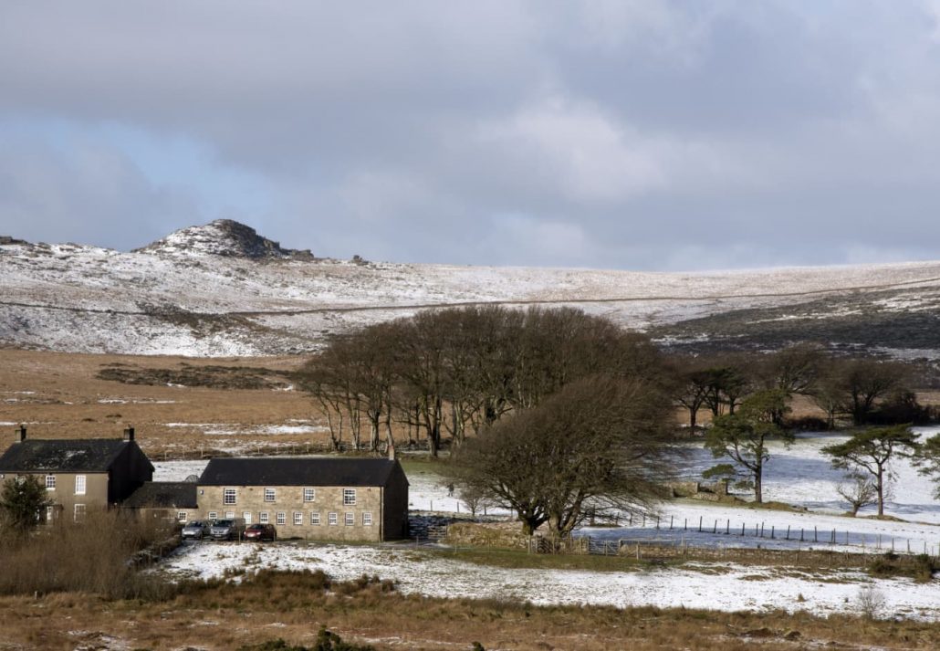 landscape at Dartmoor National Park