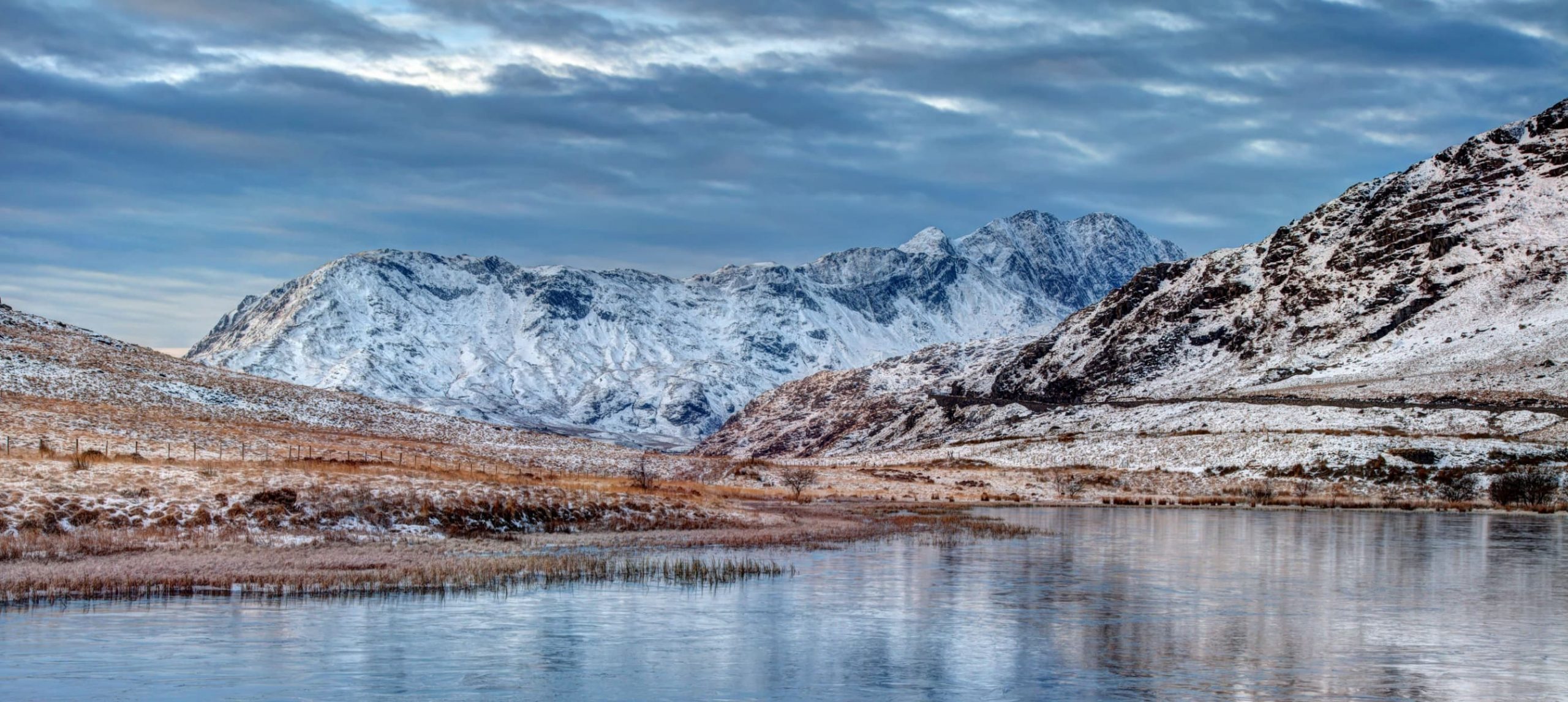 Snowdonia landscape in UK