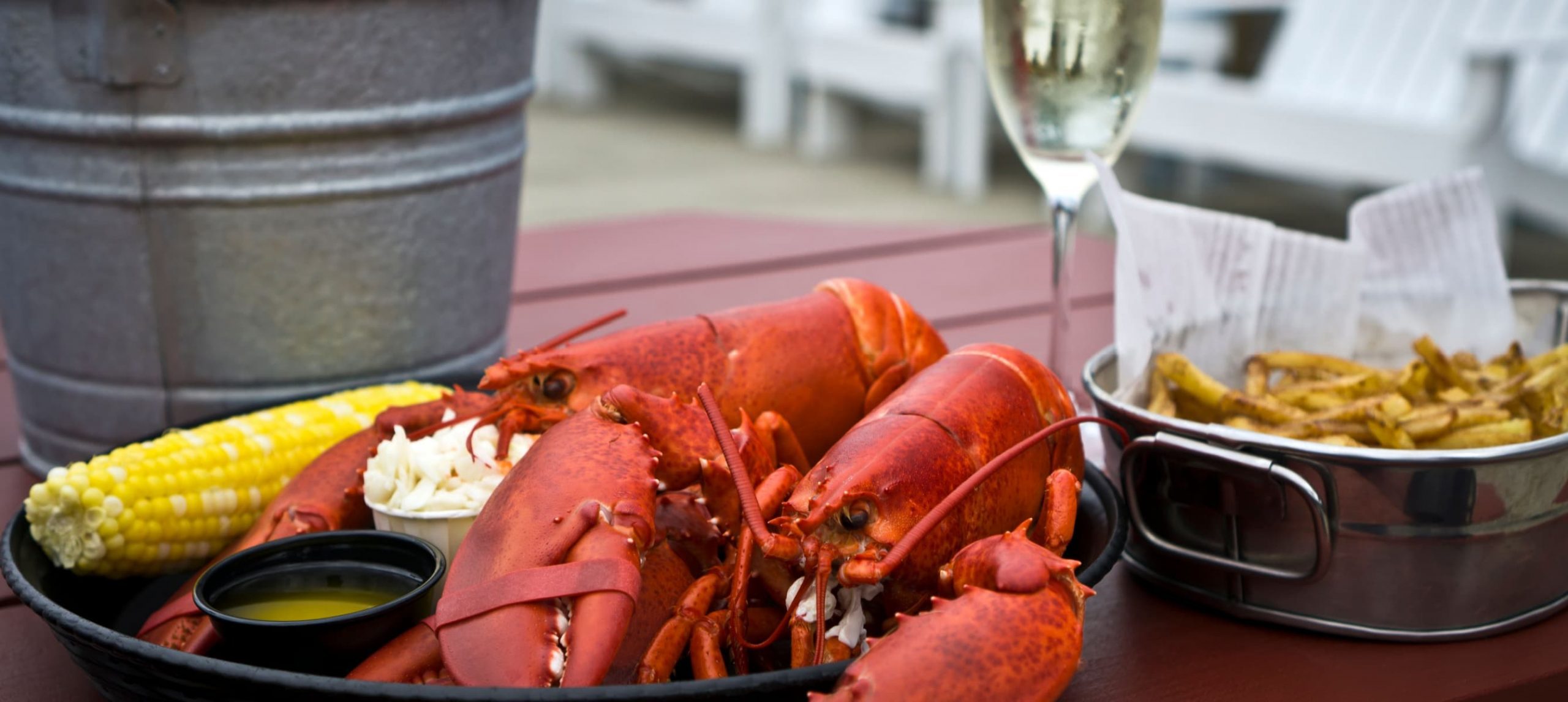 seafood boil at a restaurant