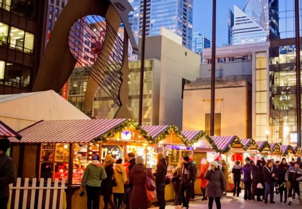 daley plaza christkindlmarket chicago