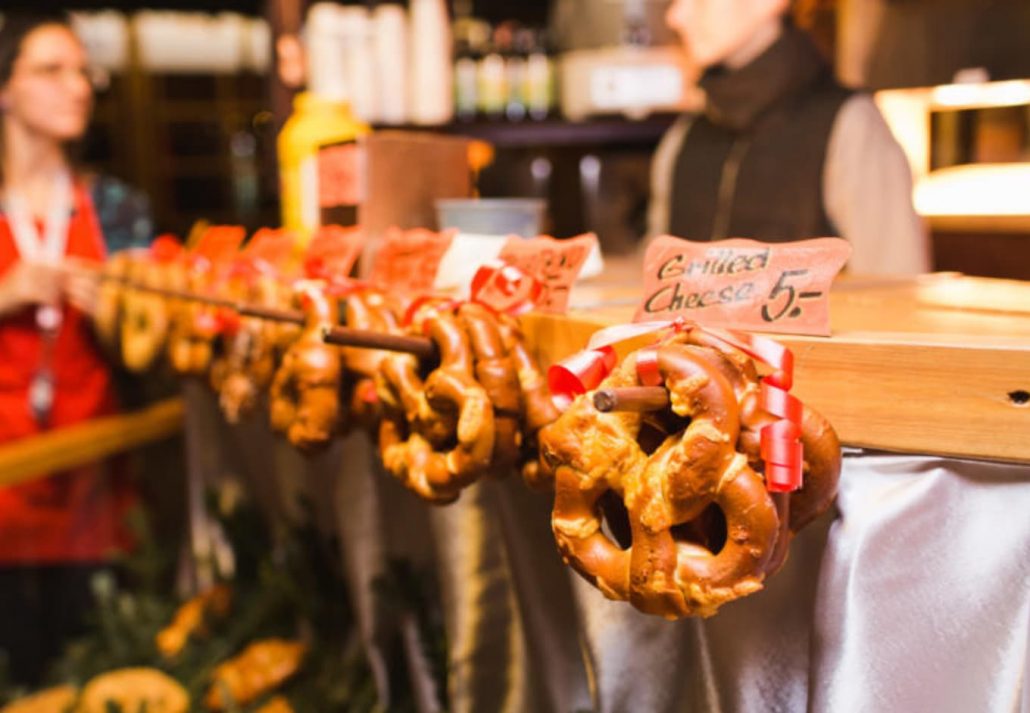 pretzels christkindlmarket chicago