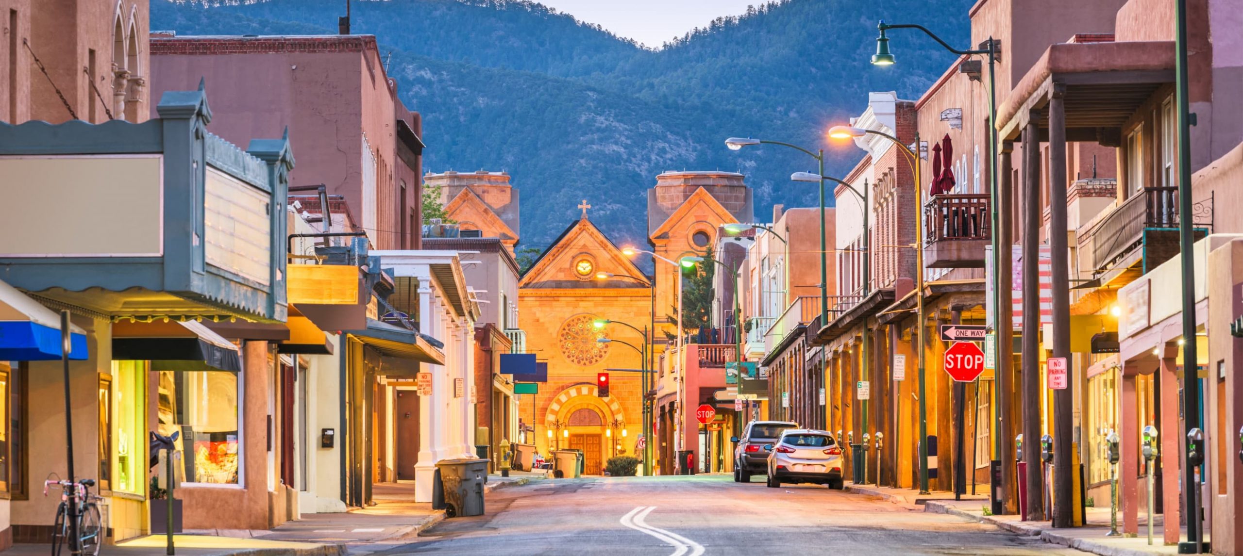 a road in Santa Fe