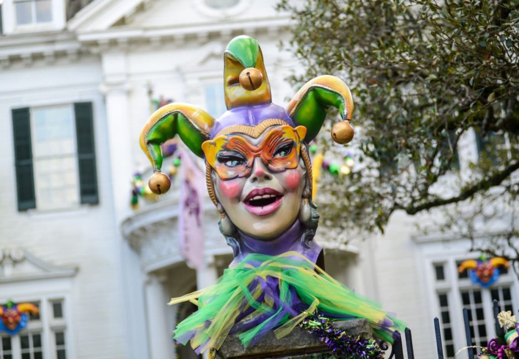 Mardi Gras large mask