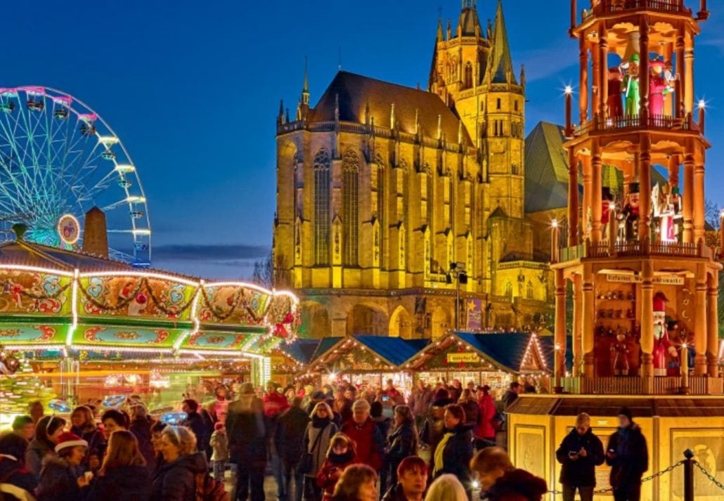 christmas markets erfurt - european best destinations | CuddlyNest Travel Blog erfurt christmas market