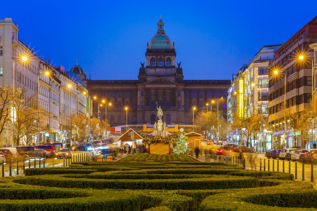 Wenceslas Square Christmas Market