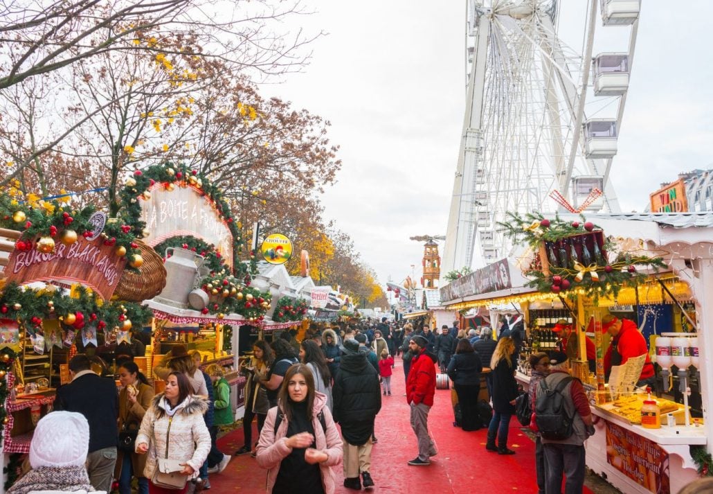 Visitez les marchés de Noël de Paris