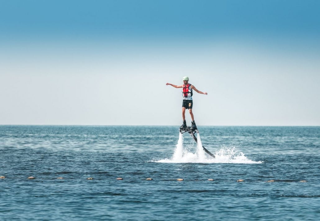 Adventure Sports In Dubai - Flyboarding