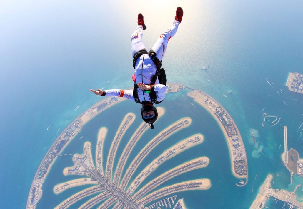 Adventure Sports In Dubai - Skydiving