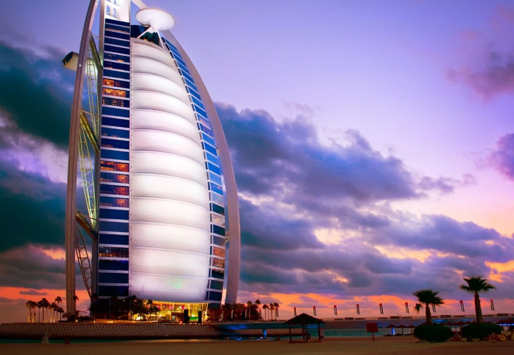 Hôtels à Dubaï avec plage privée - Burj Al Arab