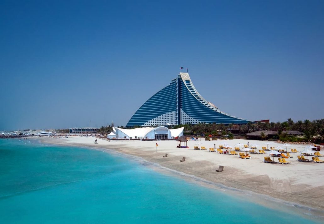 Dubai Hotels With Private Beach - Jumeirah Beach Hotel