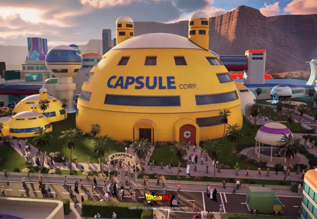 Dragon Ball Theme Park - Capsule Corporation