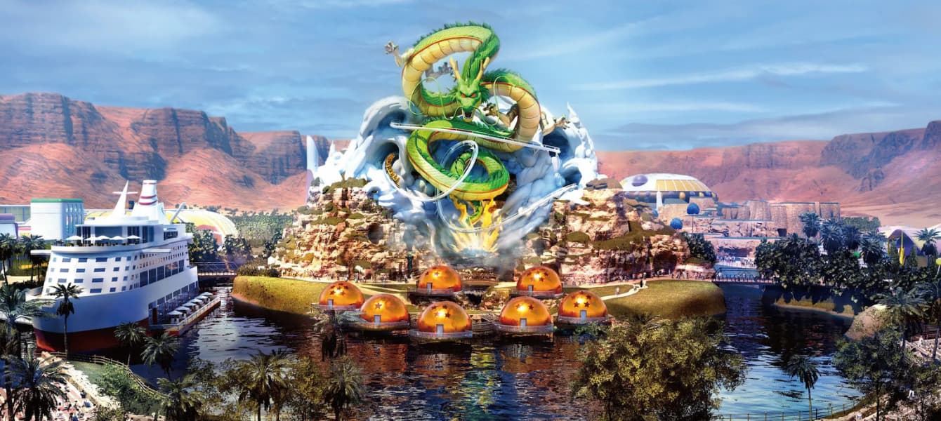 Saudi Arabia Reveals Qiddiya’s Dragon Ball Theme Park: A First for the World