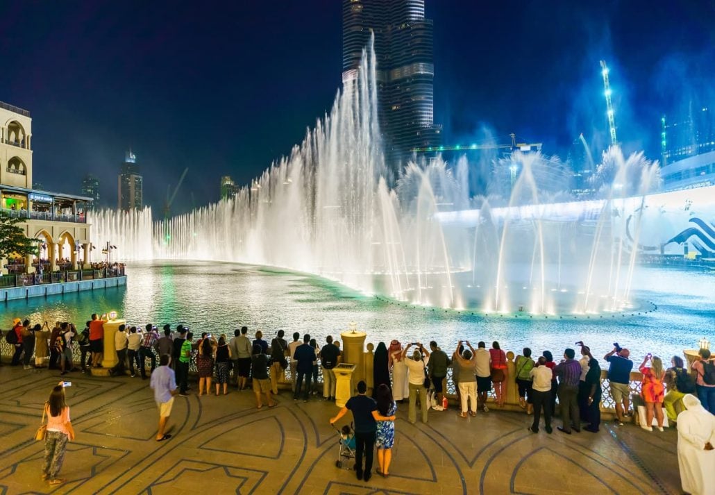 Dubai Fountain - Souk Al Bahar