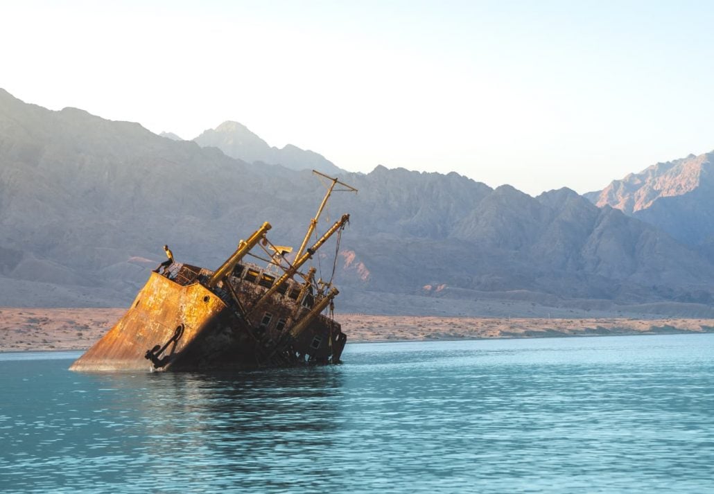 Haql Shipwreck Beach - A beautiful shipwrecked beach in Saudi Arabia