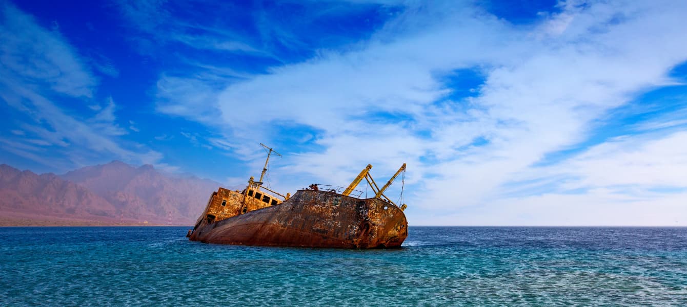 Take A Trip To The Mysterious Haql Shipwreck Beach