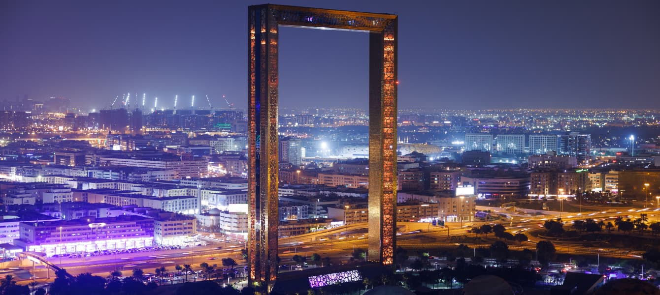 Hotels Near Dubai Frame