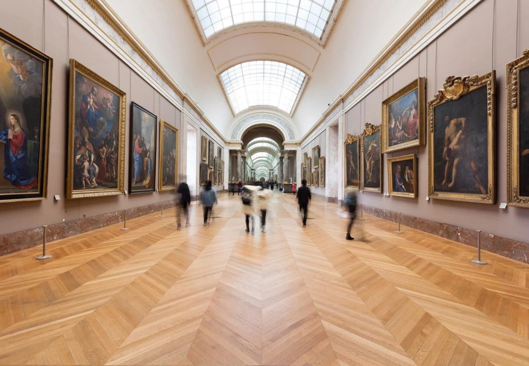 La Grand Galleria, Louvre Musuem