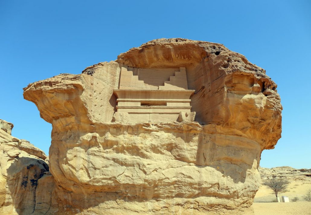 Madain Saleh - Unfinished Tomb