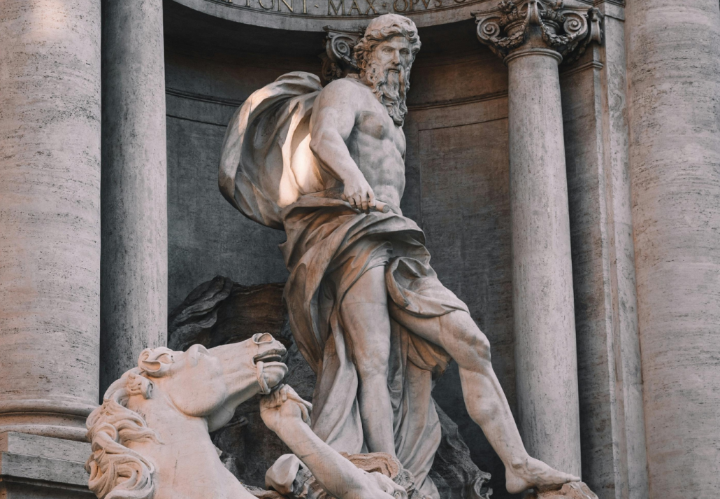 Trevi Fountain Statues