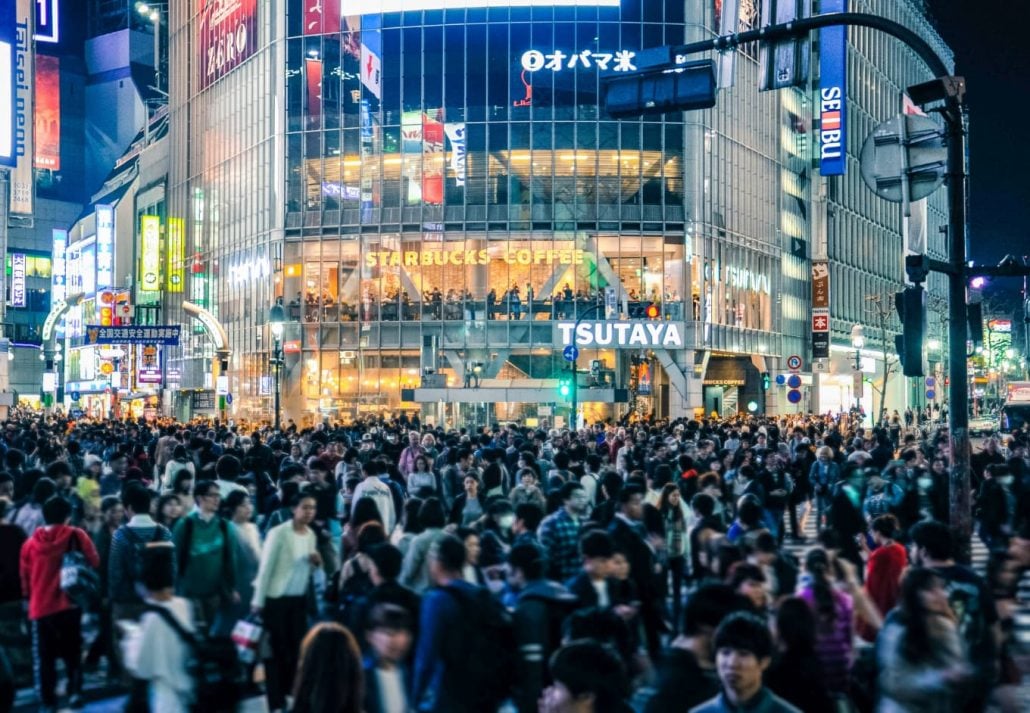 Shibuya Crossing Starbucks