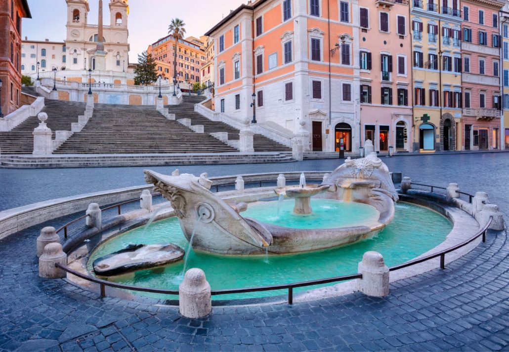 Spanish Steps - Fontana della Barcaccia