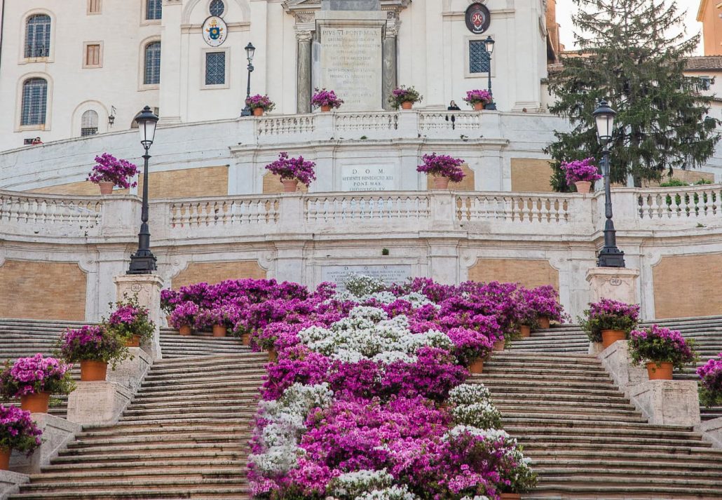 Balustrade at Spanish Steps