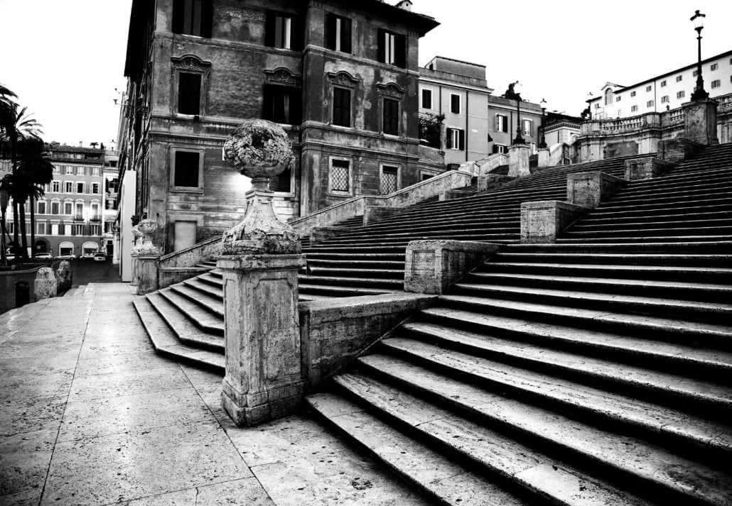 The history of Spanish Steps