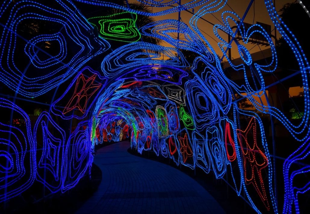 Dubai Garden Glow