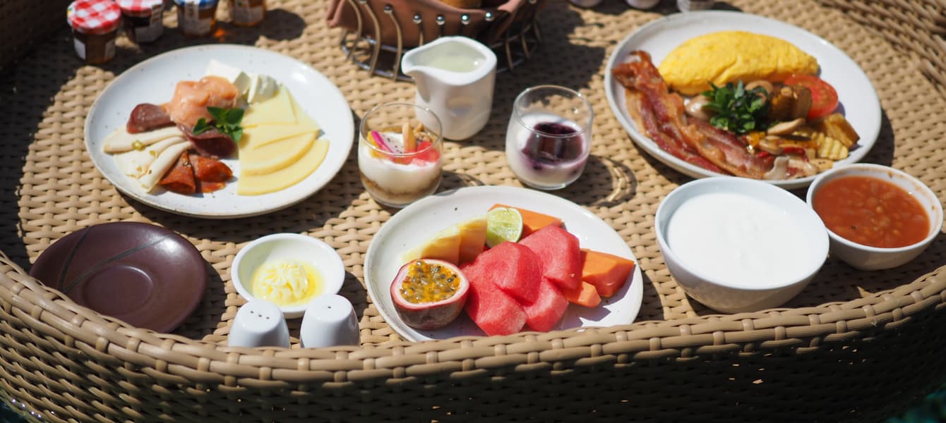 Hotel breakfasts around the world
