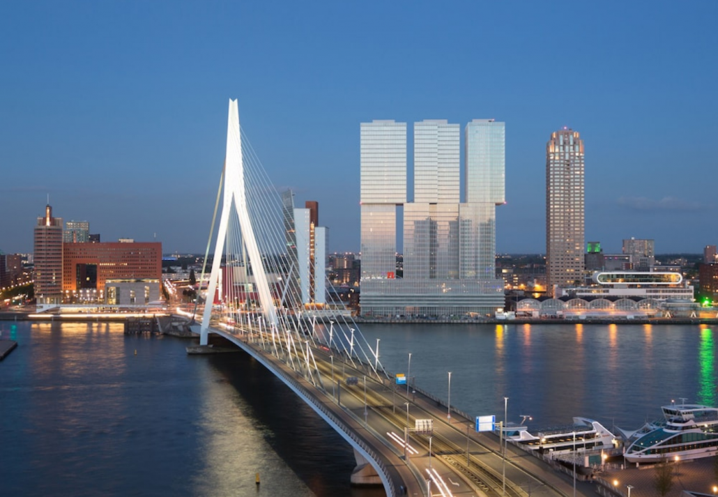 Exterior View of the nHow Hotel, Rotterdam