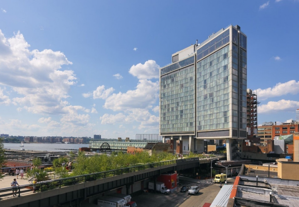 4th of July in New York City View from the Standard High Line Hotel