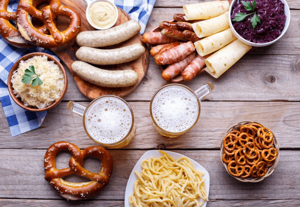 Octoberfest party dinner