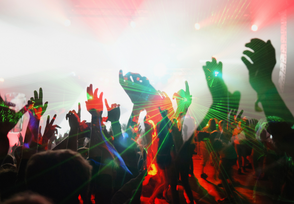 People on dance floor