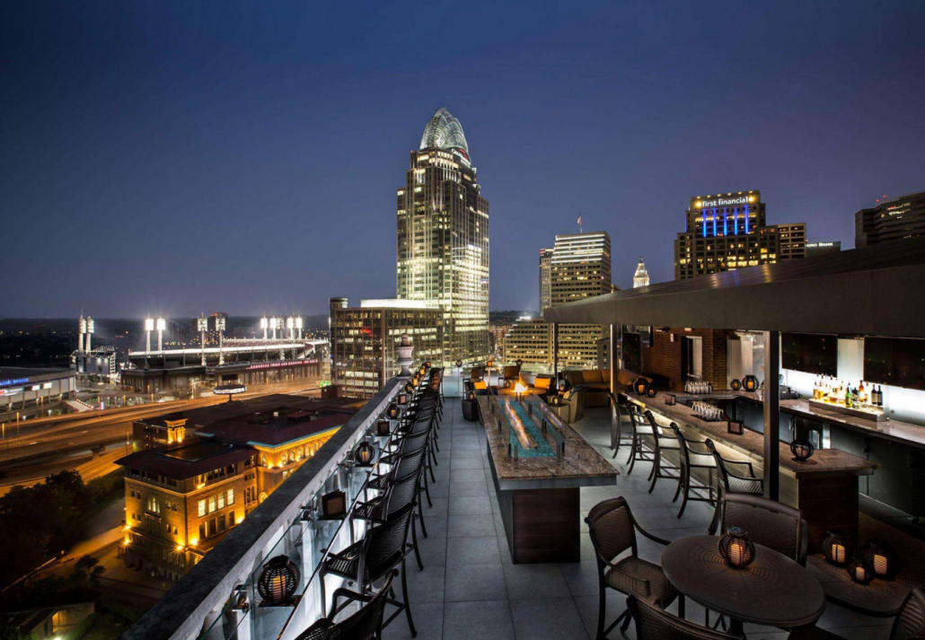 Rooftop at the Residence Inn Cincinnati Downtown 