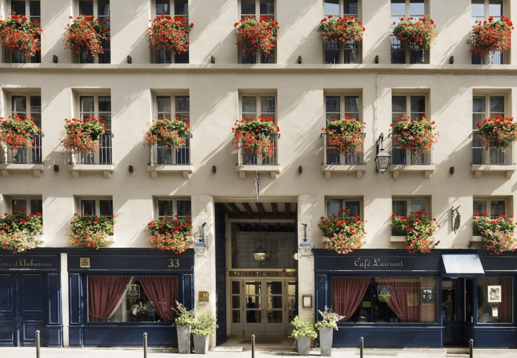 Exterior View of the Hotel Daubusson