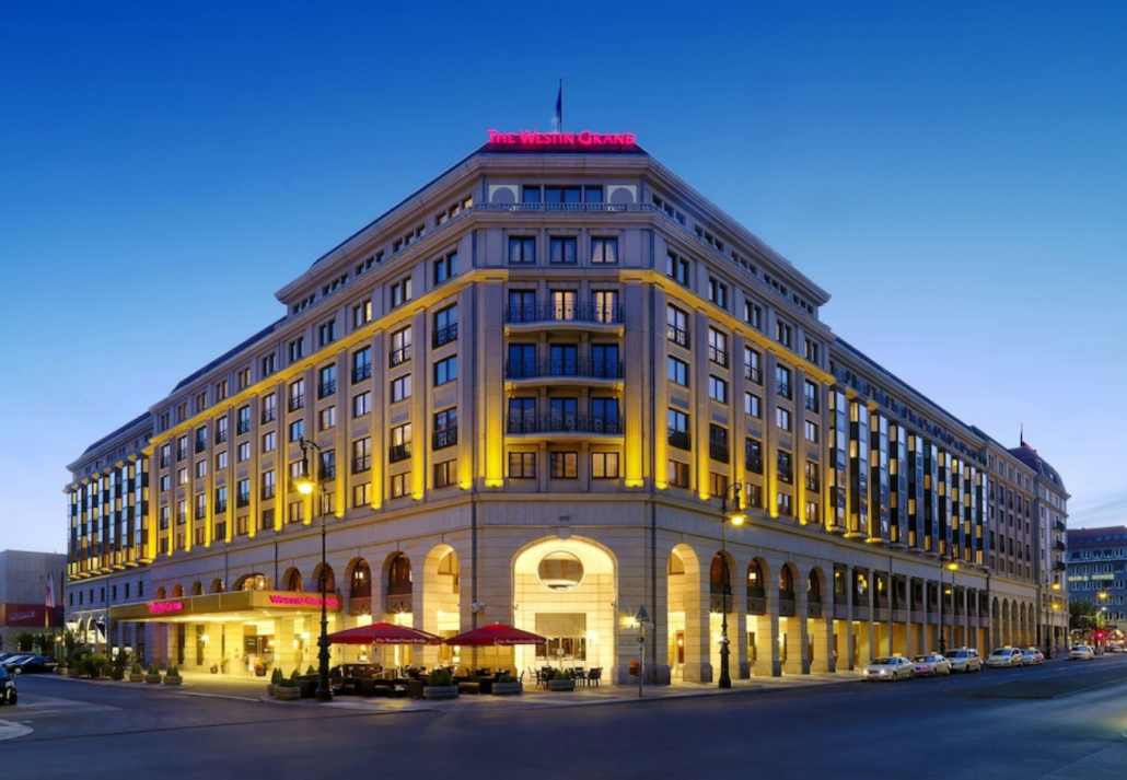 Exterior View of the The Westin Grand Berlin