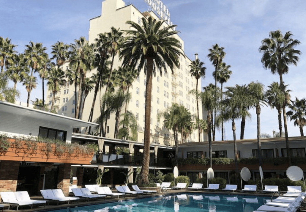 Pool at The Hollywood Roosevelt Hotel