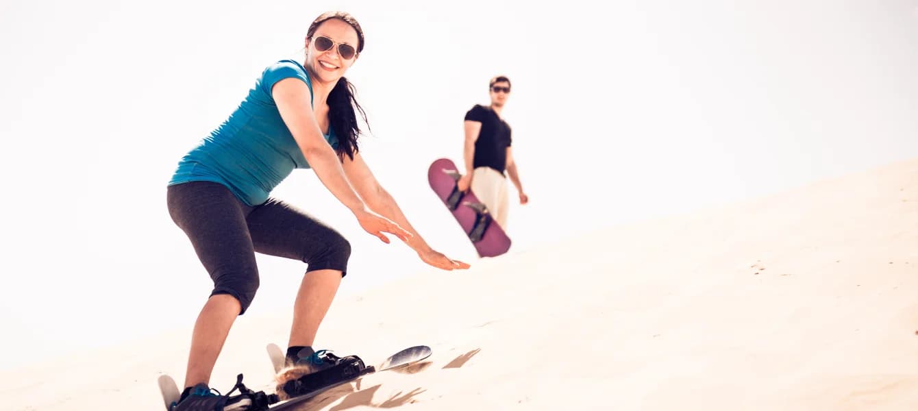 Sand Boarding in Dubai is The Ultimate Desert Experience